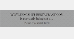 Desktop Screenshot of fengshui-restaurant.com